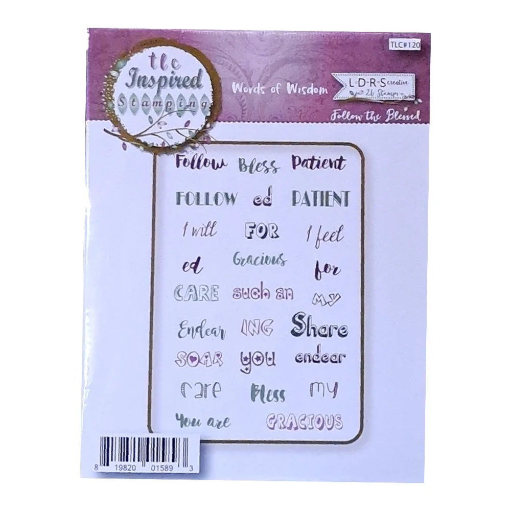 Words of Wisdom Rubber Stamps